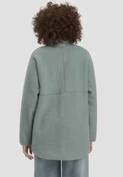 hessnatur Wollfleece Jacke Oversized aus reiner Bio-Merinowolle von|Damen Jacken & Mäntel|Fleece