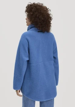 hessnatur Wollfleece Jacke Oversized aus reiner Bio-Merinowolle von|Damen Jacken & Mäntel|Fleece