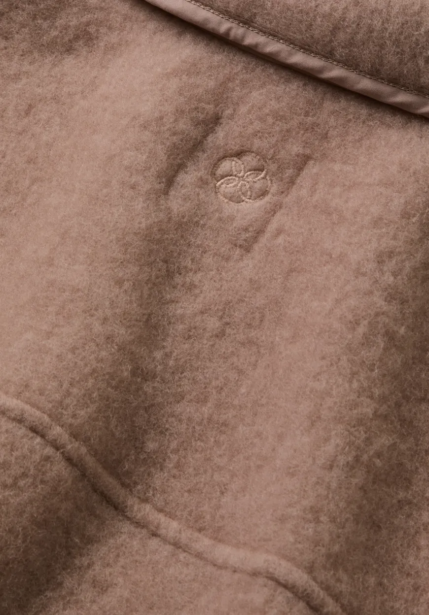 hessnatur Wollfleece Jacke Regular aus Bio-Merinowolle und Bio-Baumwolle von|Damen Jacken & Mäntel|Fleece