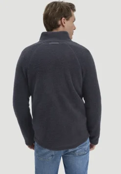 hessnatur Wollfleece Jacke Regular aus reiner Bio-Merinowolle von|Herren Jacken & Mäntel|Fleece