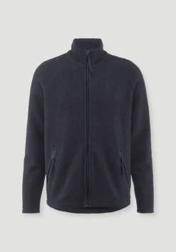 hessnatur Wollfleece Jacke Regular aus reiner Bio-Merinowolle von|Herren Jacken & Mäntel|Fleece