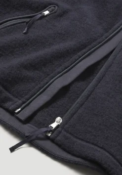 hessnatur Wollfleece Jacke Regular aus reiner Bio-Merinowolle von|Herren Jacken & Mäntel|Fleece