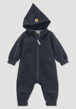 hessnatur Wollfleece Overall aus Bio-Merinowolle mit Softshell von| Fleece|Overalls