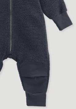 hessnatur Wollfleece Overall aus Bio-Merinowolle mit Softshell von| Fleece|Overalls