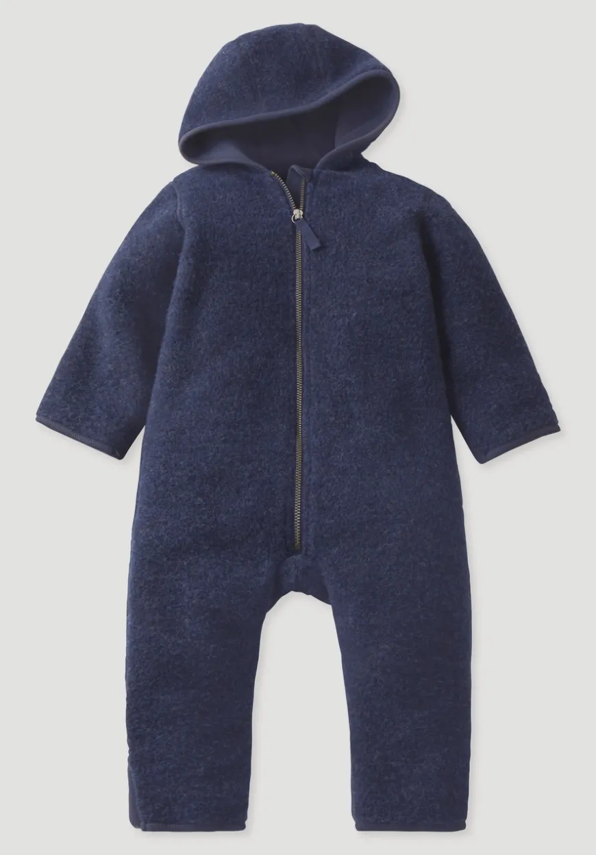 hessnatur Wollfleece Overall aus reiner Bio-Merinowolle von| Fleece|Overalls