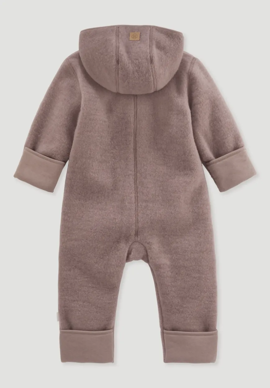 hessnatur Wollfleece Overall aus reiner Bio-Merinowolle von| Fleece|Bio-Wollfleece
