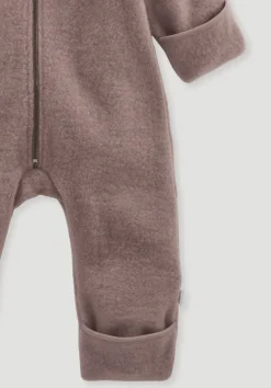 hessnatur Wollfleece Overall aus reiner Bio-Merinowolle von| Fleece|Bio-Wollfleece
