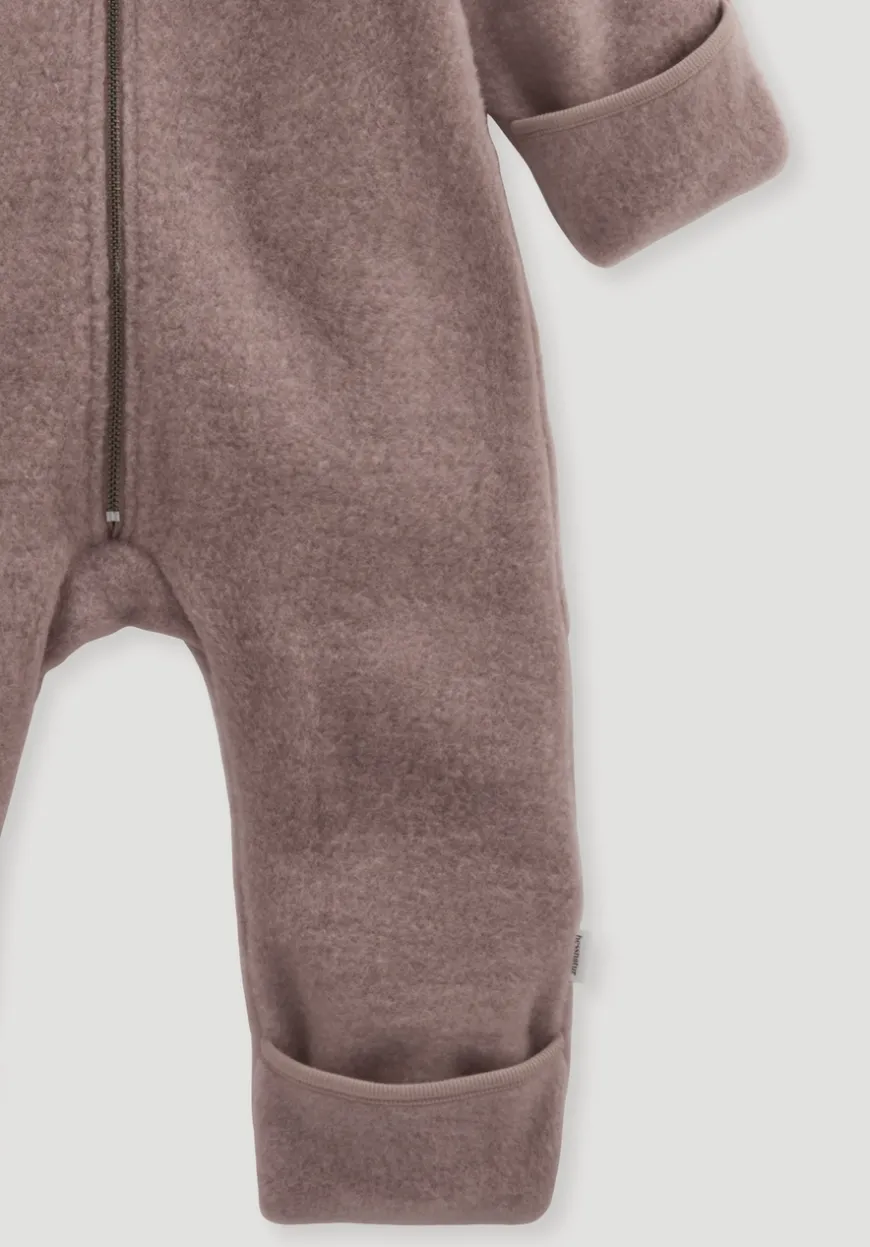 hessnatur Wollfleece Overall aus reiner Bio-Merinowolle von| Fleece|Bio-Wollfleece