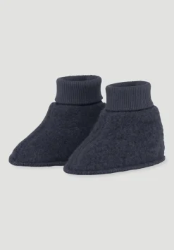 hessnatur Wollfleece Schuhe aus reiner Bio-Merinowolle von| Fleece|Hausschuhe
