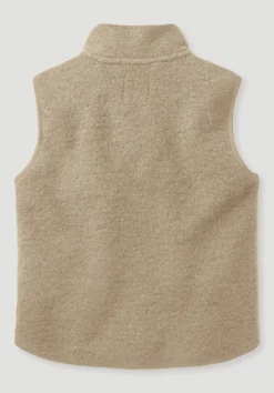hessnatur Wollfleece Weste aus reiner Bio-Merinowolle von| Fleece|Jacken & Westen