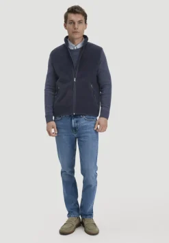 hessnatur Wollfleece Weste Regular aus reiner Bio-Merinowolle von|Herren Jacken & Mäntel|Fleece