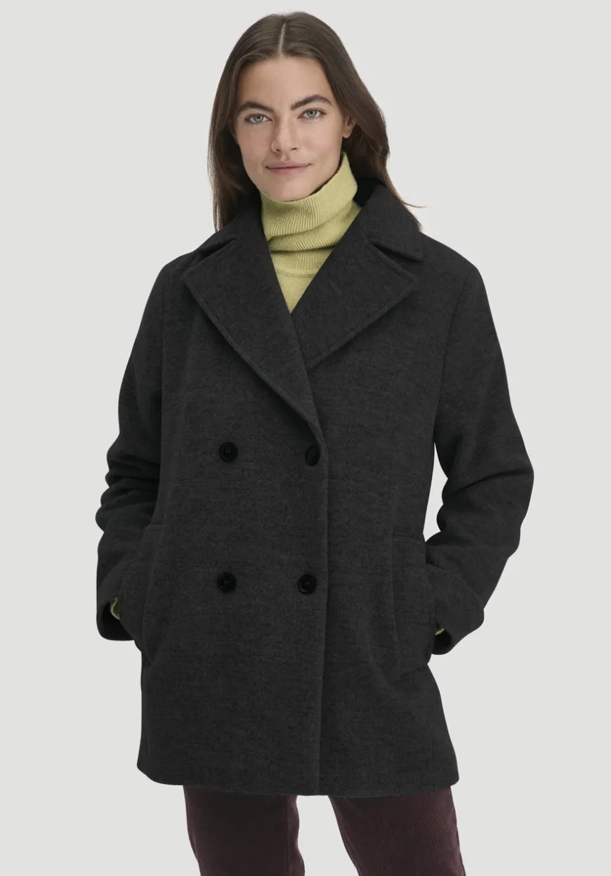 hessnatur Wolljacke Caban Relaxed aus reiner Bio-Schurwolle von|Damen Jacken & Mäntel