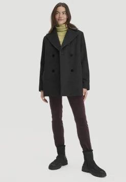 hessnatur Wolljacke Caban Relaxed aus reiner Bio-Schurwolle von|Damen Jacken & Mäntel