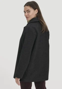 hessnatur Wolljacke Caban Relaxed aus reiner Bio-Schurwolle von|Damen Jacken & Mäntel