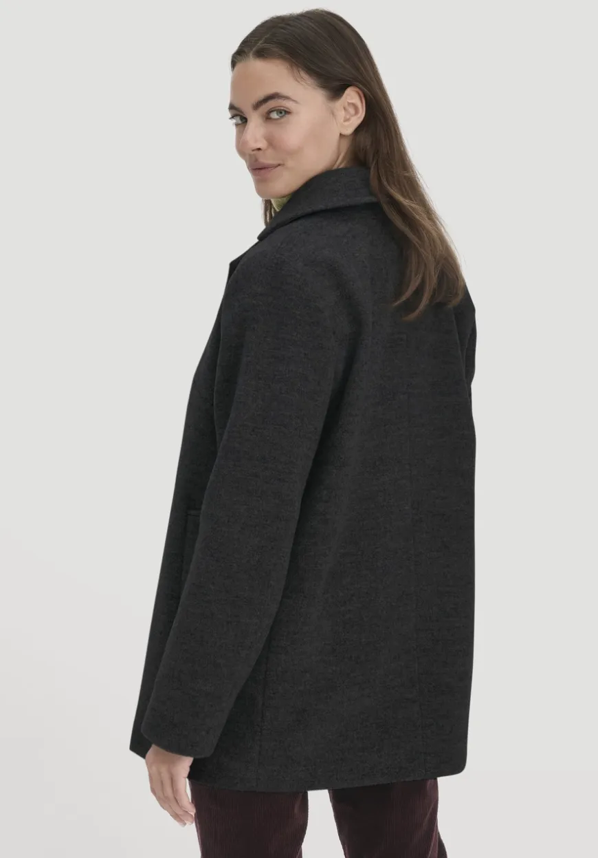 hessnatur Wolljacke Caban Relaxed aus reiner Bio-Schurwolle von|Damen Jacken & Mäntel