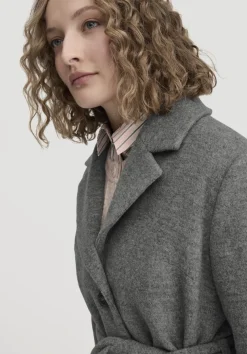 hessnatur Wollmantel Regular aus reiner Bio-Schurwolle von|Damen Jacken & Mäntel