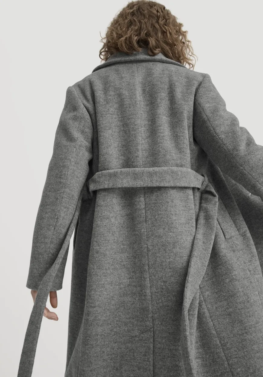 hessnatur Wollmantel Regular aus reiner Bio-Schurwolle von|Damen Jacken & Mäntel
