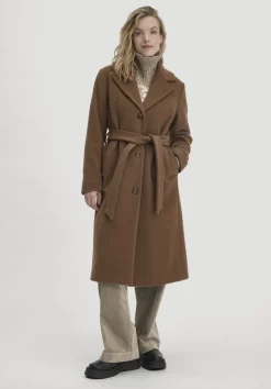 hessnatur Wollmantel Regular aus reiner Bio-Schurwolle von|Damen Jacken & Mäntel