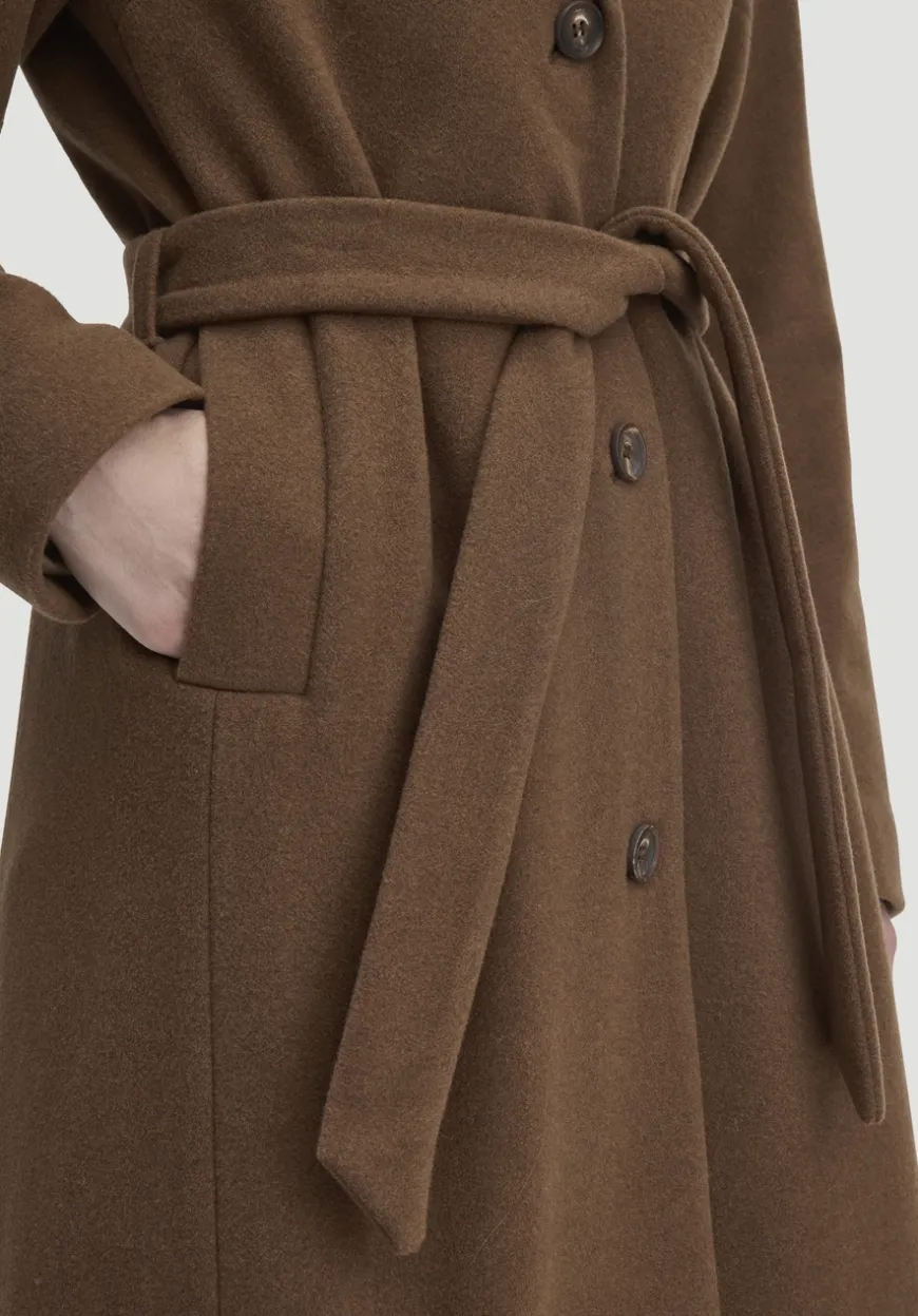 hessnatur Wollmantel Regular aus reiner Bio-Schurwolle von|Damen Jacken & Mäntel