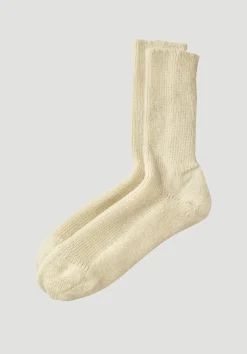 hessnatur Wollsocke aus reiner Bio-Merinowolle von|Damen Ungebleicht & Ungefärbt|Ungebleicht & Ungefärbt