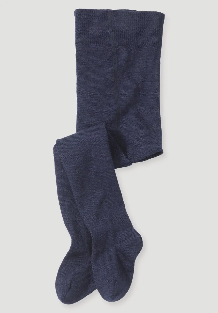 hessnatur Woll-Strumpfhose aus Bio-Merinowolle mit Bio-Baumwolle von| Socken & Strumpfhosen