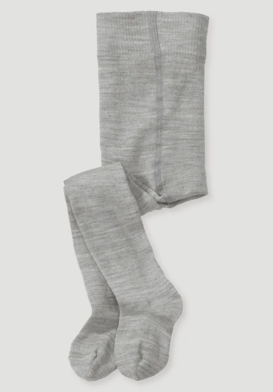 hessnatur Woll-Strumpfhose aus Bio-Merinowolle mit Bio-Baumwolle von| Socken & Strumpfhosen