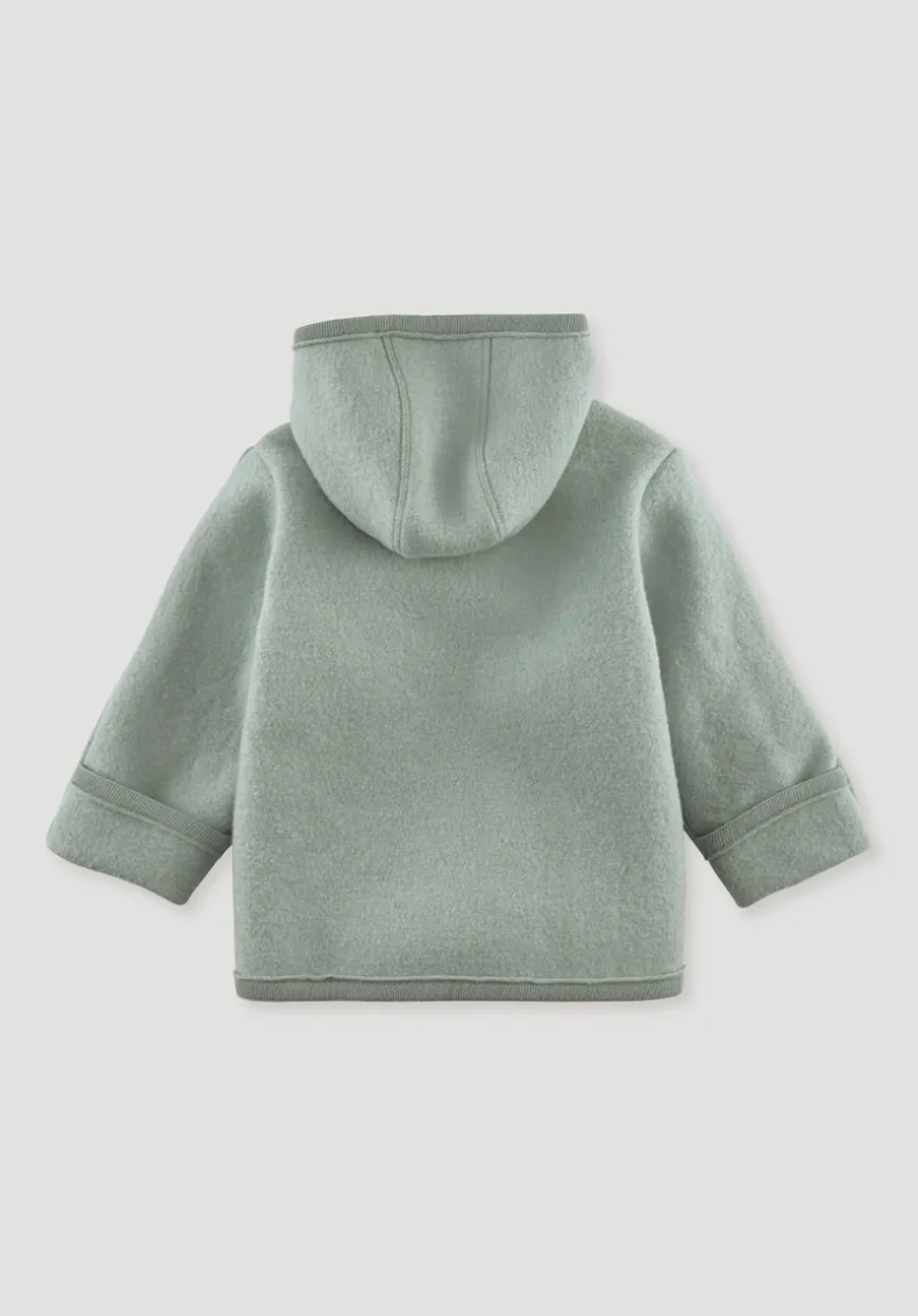 hessnatur Wollwalk Jacke aus reiner Bio-Merinowolle von| Jacken|Bio-Wollwalk