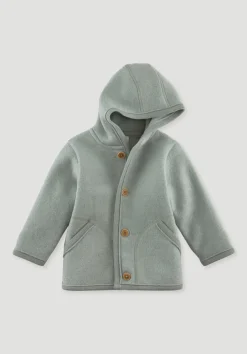 hessnatur Wollwalk Jacke aus reiner Bio-Merinowolle von| Jacken|Bio-Wollwalk