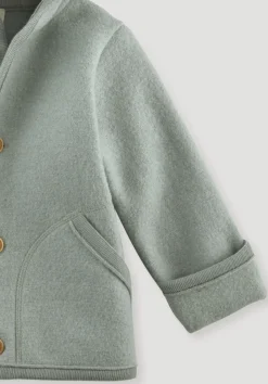 hessnatur Wollwalk Jacke aus reiner Bio-Merinowolle von| Jacken|Bio-Wollwalk