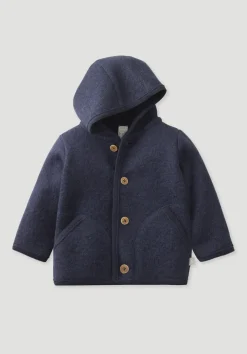 hessnatur Wollwalk Jacke aus reiner Bio-Merinowolle von| Jacken|Bio-Wollwalk