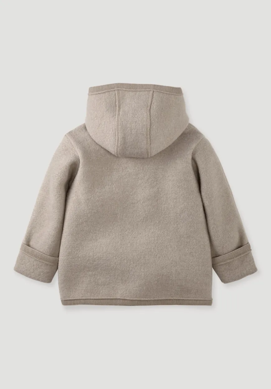 hessnatur Wollwalk Jacke aus reiner Bio-Merinowolle von| Jacken|Bio-Wollwalk