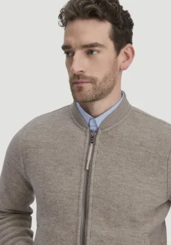 hessnatur Wollwalk Jacke Relaxed aus reiner Bio-Merinowolle von|Herren Jacken & Mäntel