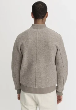 hessnatur Wollwalk Jacke Relaxed aus reiner Bio-Merinowolle von|Herren Jacken & Mäntel