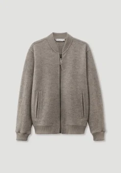 hessnatur Wollwalk Jacke Relaxed aus reiner Bio-Merinowolle von|Herren Jacken & Mäntel