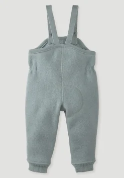 hessnatur Wollwalk Latzhose aus reiner Bio-Merinowolle von| Hosen