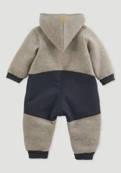 hessnatur Wollwalk Overall aus Bio-Merinowolle mit Softshell von| Bio-Wollwalk