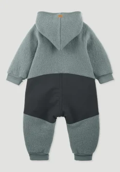 hessnatur Wollwalk Overall aus Bio-Merinowolle mit Softshell von| Bio-Wollwalk