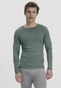 hessnatur Wool-Silk Longsleeve aus Bio-Merinowolle mit Seide von|Herren Oberteile|Unterhemden